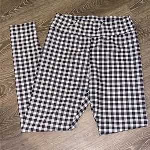 Checkered pants